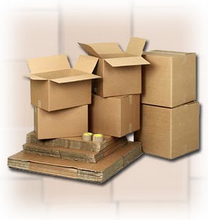 Cardboard boxes